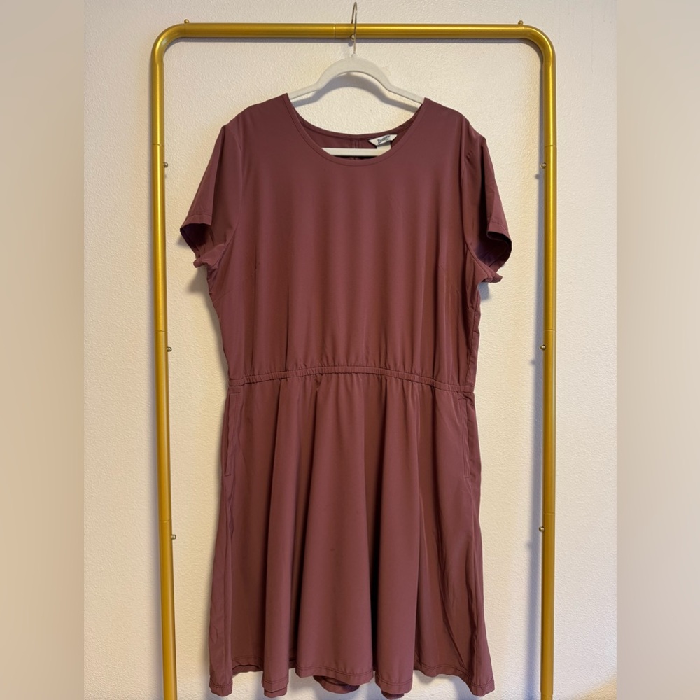 Duluth Trading Company Flexcellence short sleeve Pocket Dress Women’s Size XL‎